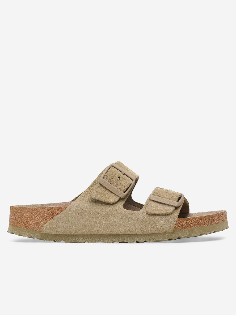 BIRKENSTOCK Arizona SFB faded khaki in suede Kaki Urbanstaroma