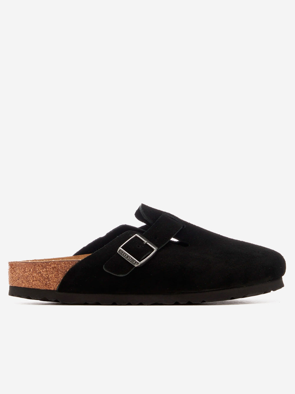 BIRKENSTOCK Boston in suede Nero Urbanstaroma