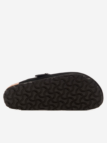 BIRKENSTOCK Boston in suede Nero