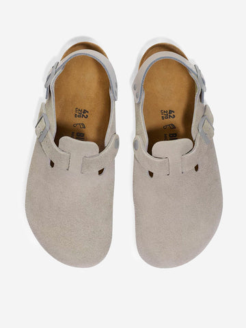 BIRKENSTOCK Tokio in suede Stone Coin Stone