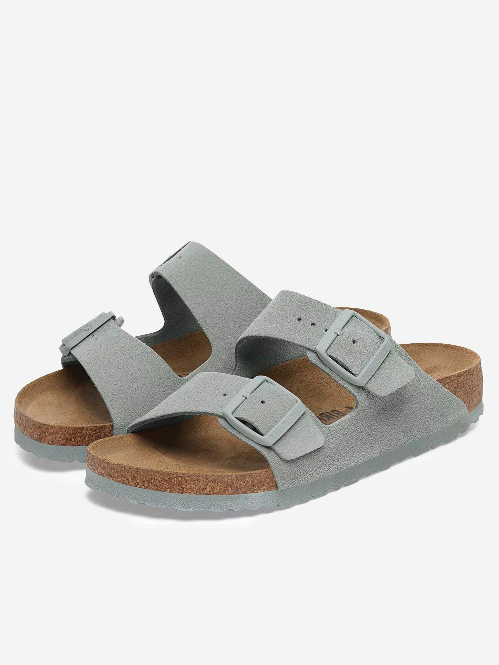 BIRKENSTOCK Arizona in suede Pure Sage Grigio Urbanstaroma