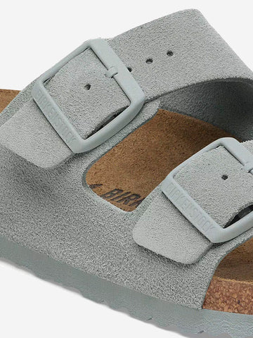 BIRKENSTOCK Arizona in suede Pure Sage Grigio