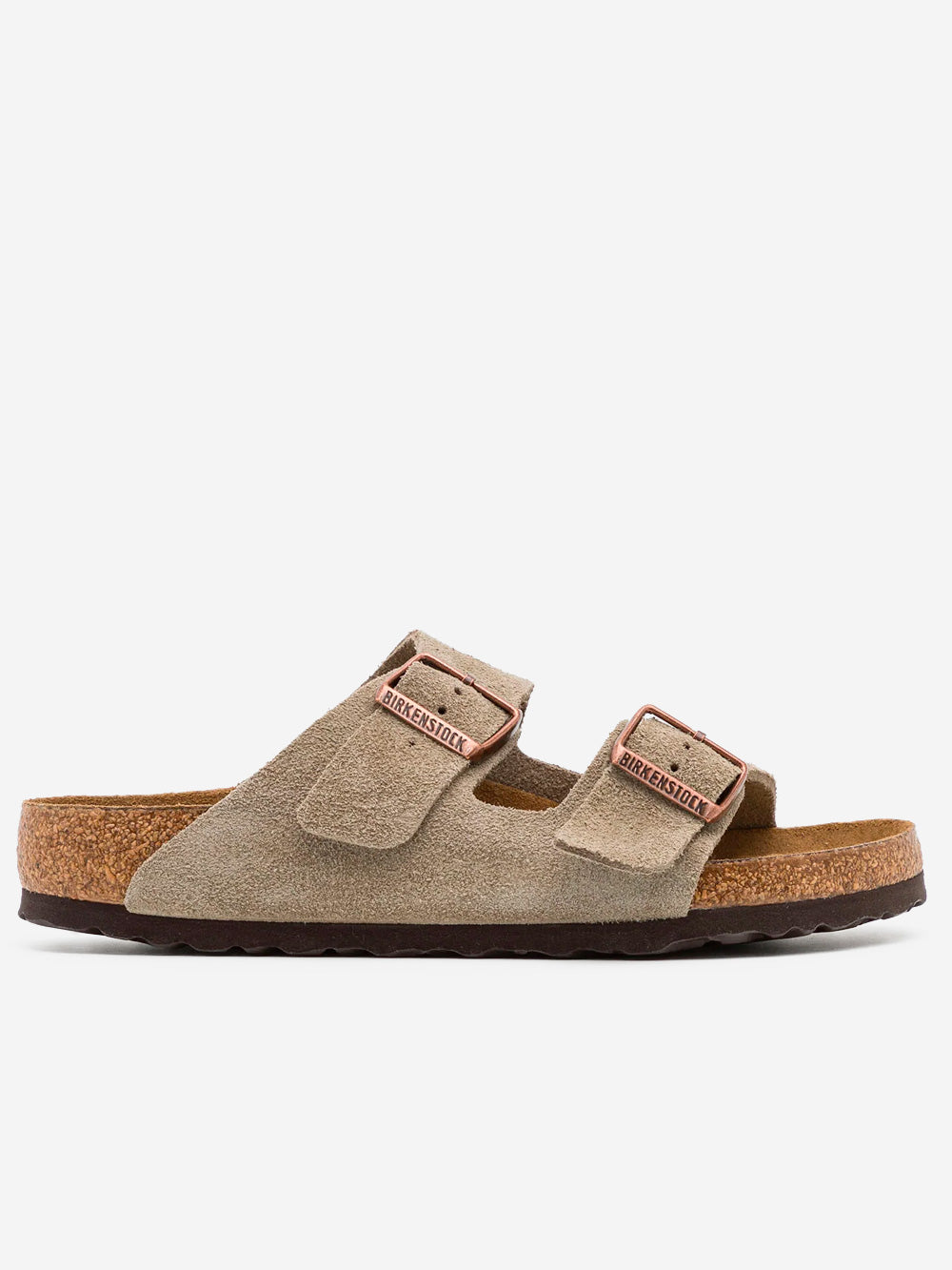 BIRKENSTOCK Sandali Arizona SFB in suede taupe Taupe Urbanstaroma