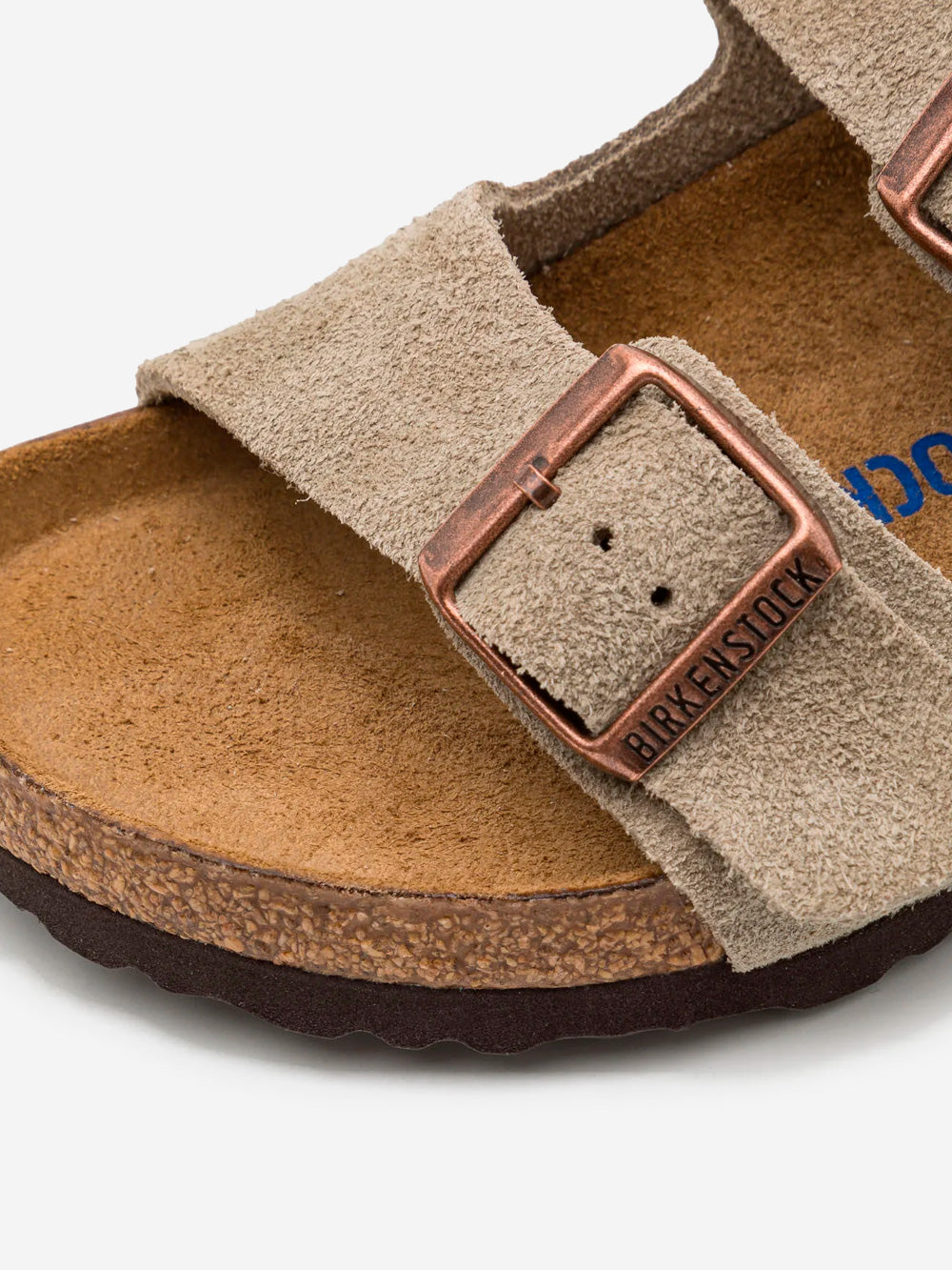 BIRKENSTOCK Sandali Arizona SFB in suede taupe Taupe Urbanstaroma