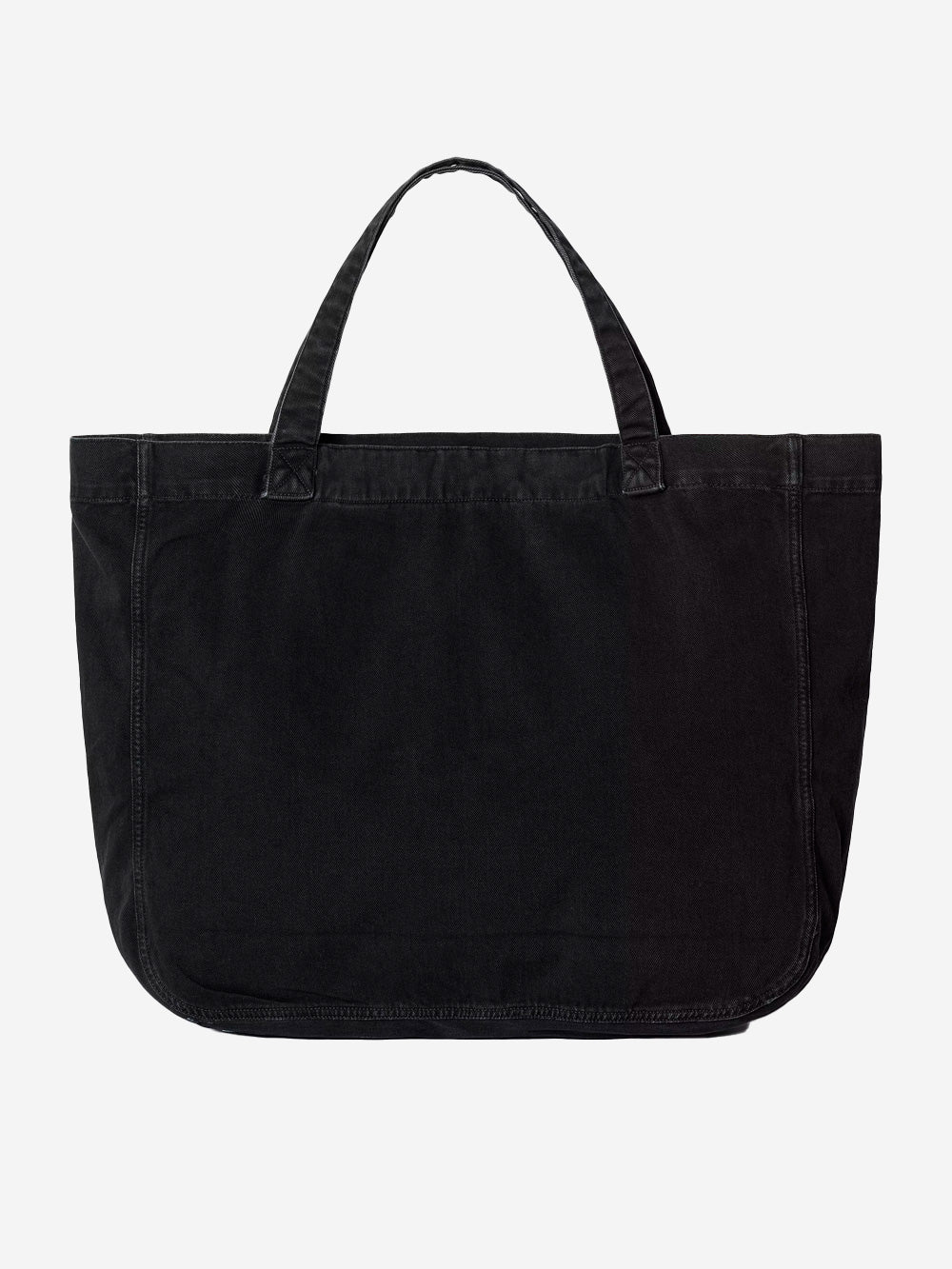 CARHARTT WIP Tote bag in denim Rivet (40,4 litri) Nero Urbanstaroma