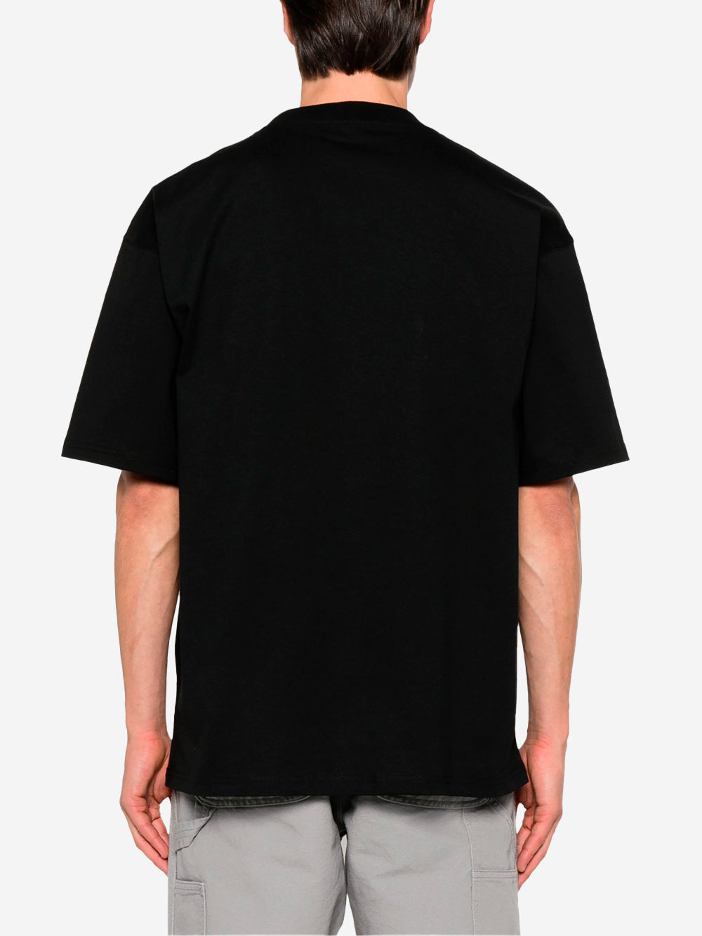 CARHARTT WIP T-shirt nera S/S Eldon con rivetti Nero Urbanstaroma