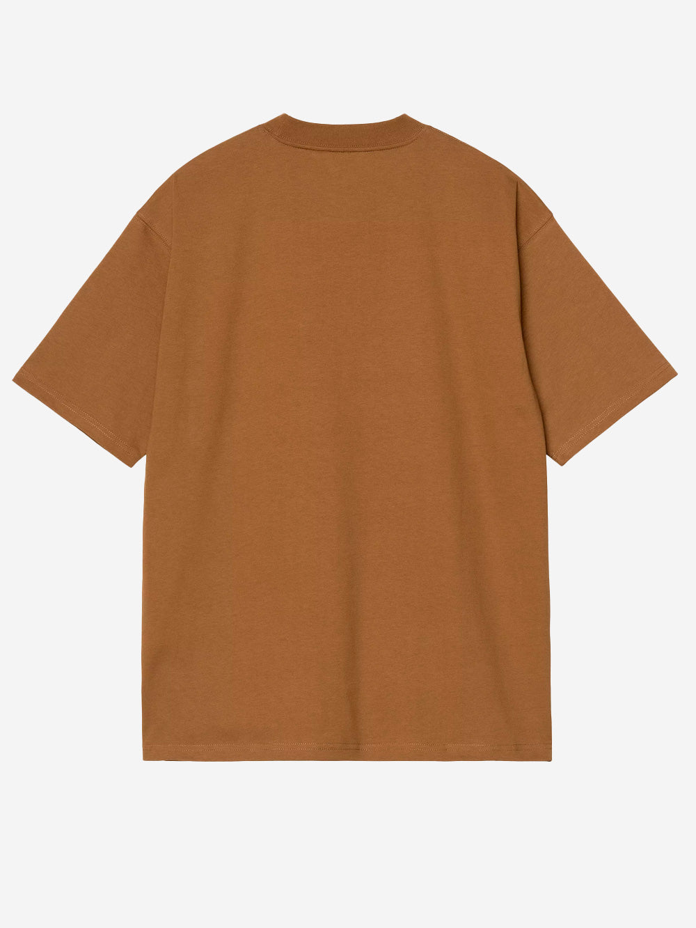 CARHARTT WIP T-shirt marrone S/S Eldon con rivetti Marrone Urbanstaroma