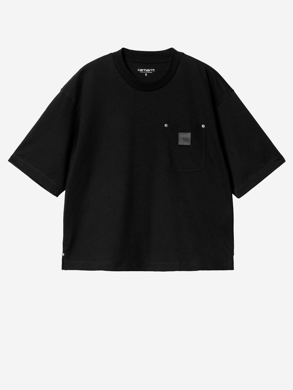 CARHARTT WIP W T-shirt nera Eldon loose fit Nero Urbanstaroma