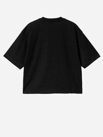 CARHARTT WIP W T-shirt nera Eldon loose fit Nero