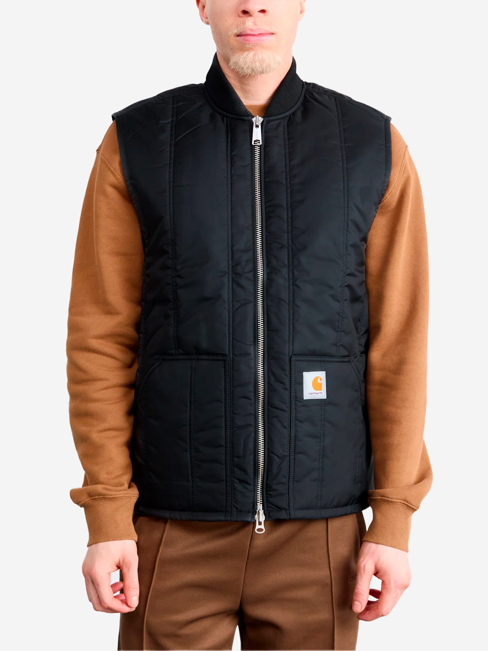 CARHARTT WIP M Gilet Lachlan nero Nero Urbanstaroma