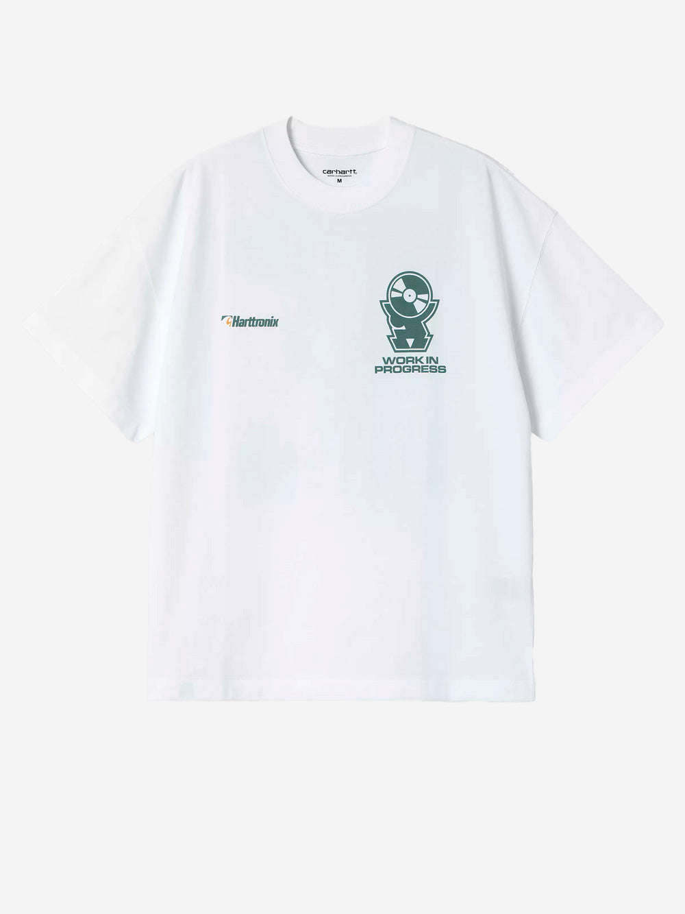 CARHARTT WIP T-shirt S/S Harttronix Bianco verde Urbanstaroma