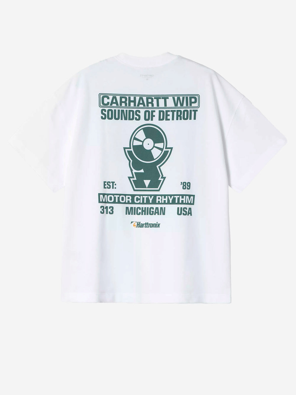 CARHARTT WIP T-shirt S/S Harttronix Bianco verde Urbanstaroma