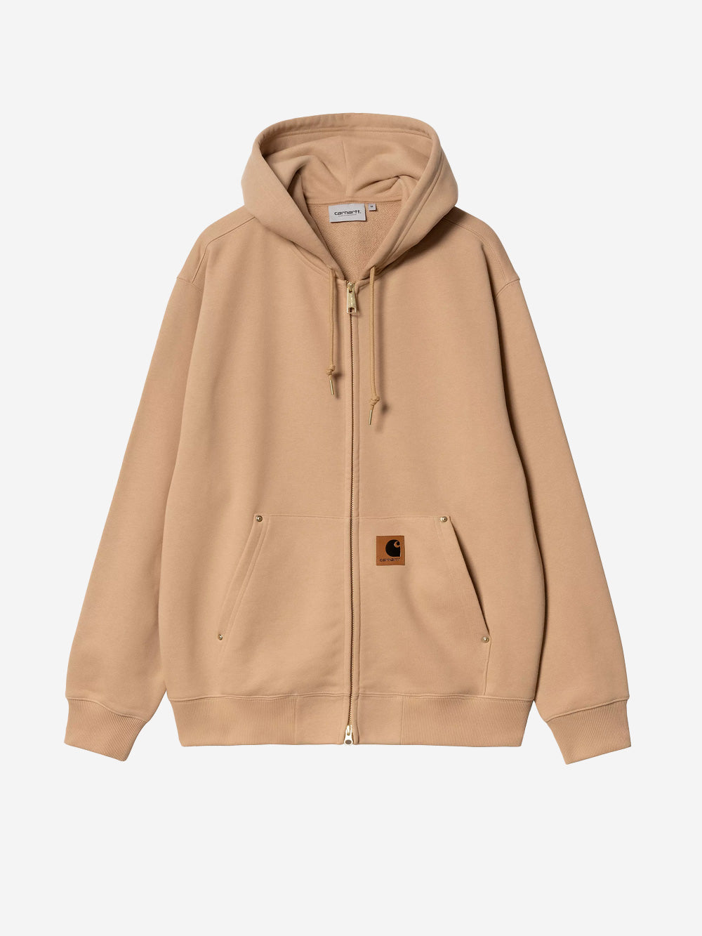 CARHARTT WIP M Felpa beige Eldon con cappuccio e rivetti Beige Urbanstaroma