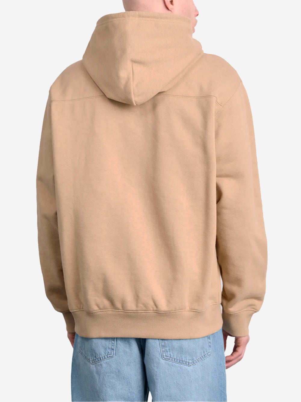 CARHARTT WIP M Felpa beige Eldon con cappuccio e rivetti Beige Urbanstaroma