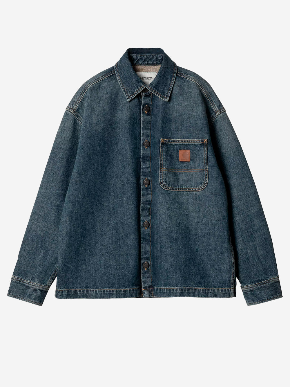 CARHARTT WIP W Giacca di jeans Lovilia Blu Urbanstaroma