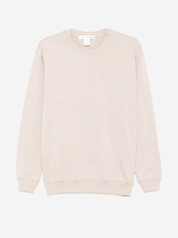 COMME DES GARCONS SHIRT Felpa leggera in cotone beige Beige