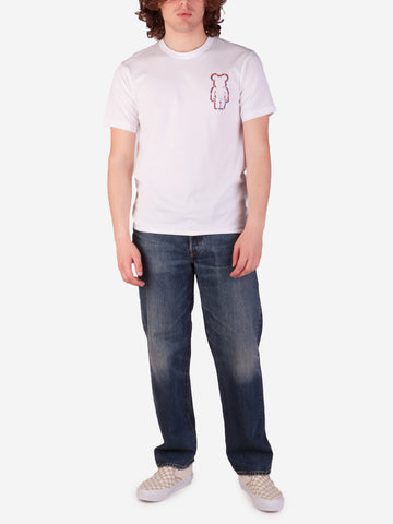 COMME DES GARCONS SHIRT Be@rbrick T-shirt bianca Bianco
