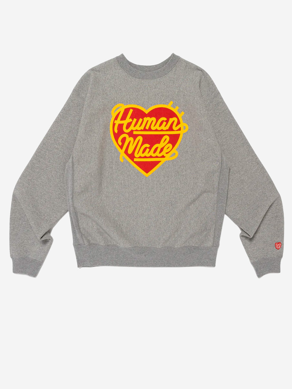 HUMAN MADE x Drake NOCTA Maglia a girocollo fleece grigia Verde militare Urbanstaroma