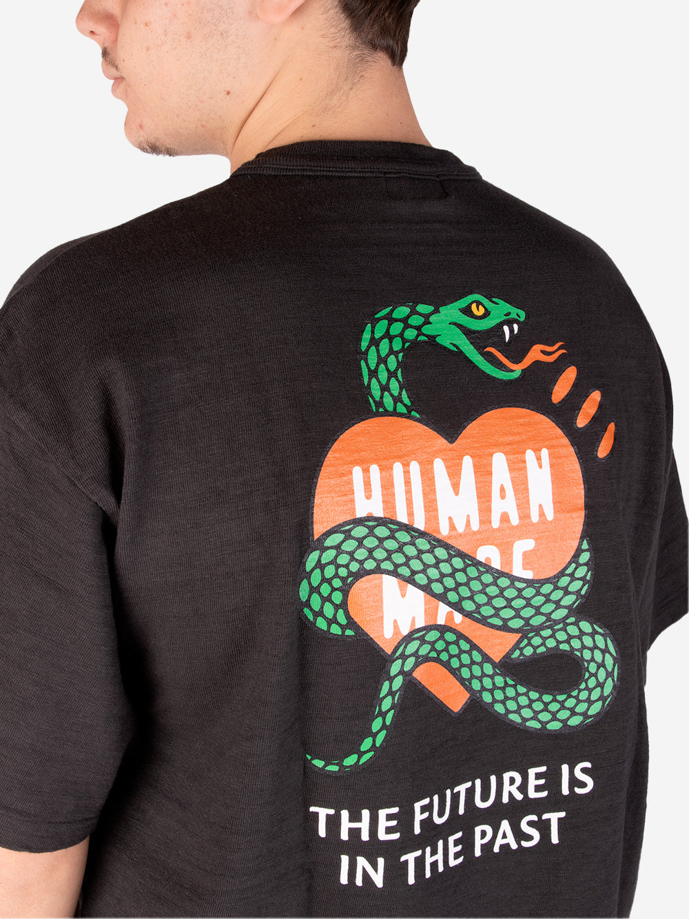 HUMAN MADE T-shirt marrone in cotone con grafiche Marrone Urbanstaroma