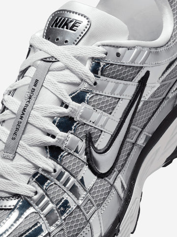 NIKE P-6000 'Metallic Silver' argento