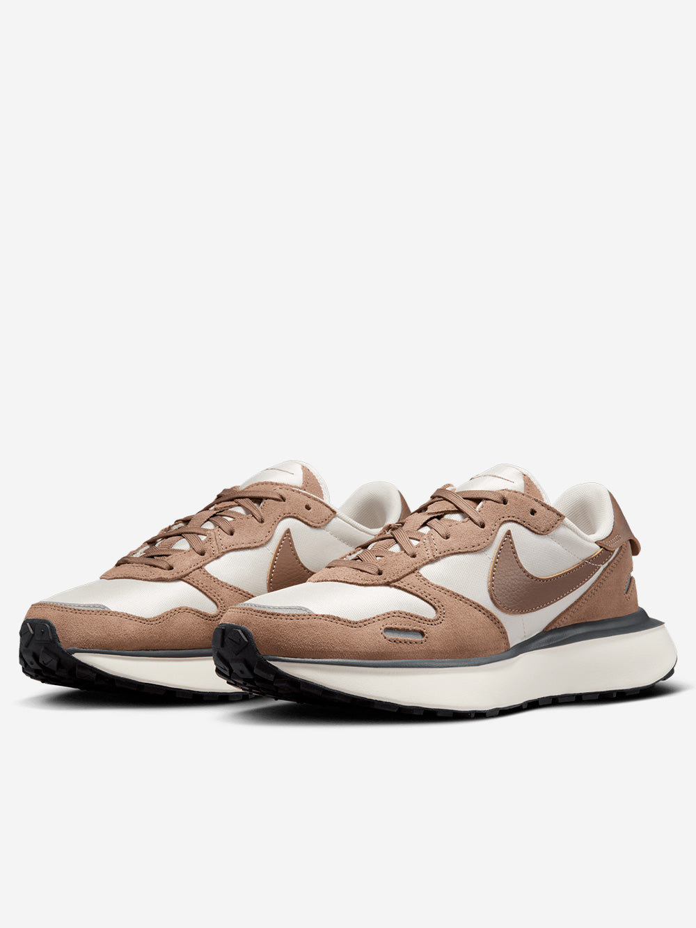 NIKE W Phoenix Waffle 'Black Sail Mink Brown' Bianco marrone Urbanstaroma