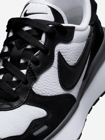 NIKE W Phoenix Waffle Leather bianche e nere Bianco nero