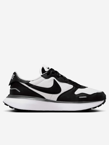 NIKE W Phoenix Waffle Leather bianche e nere Bianco nero