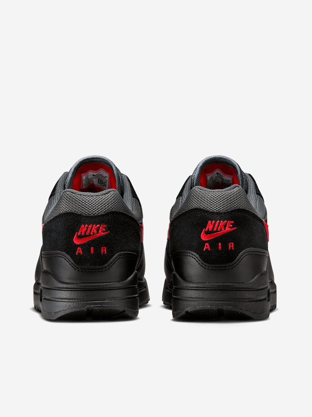 NIKE Nike Air Max 1 'Vamps Black University Red' Nero Urbanstaroma