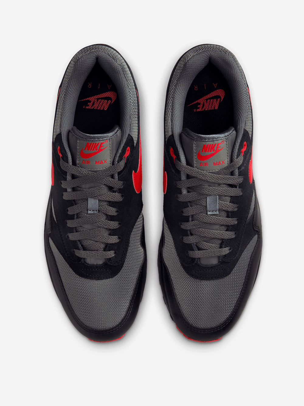 NIKE Nike Air Max 1 'Vamps Black University Red' Nero Urbanstaroma