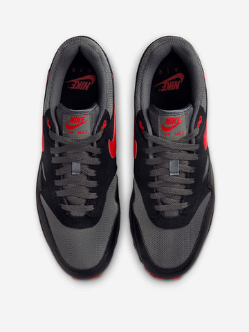 NIKE Nike Air Max 1 'Vamps Black University Red' Nero