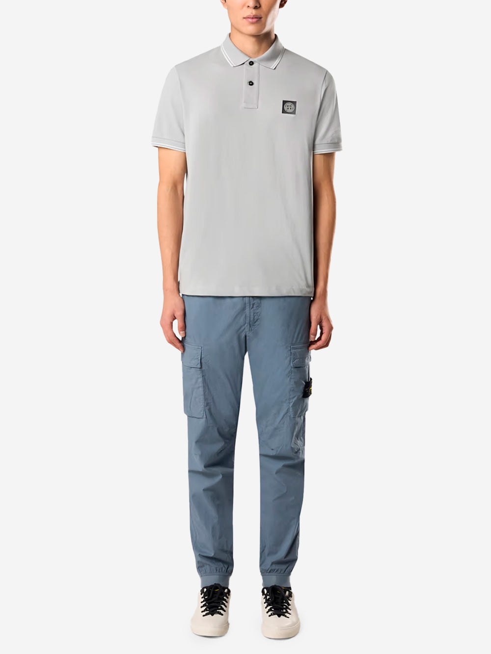 STONE ISLAND Pantaloni cargo parachute blu avio blu Urbanstaroma