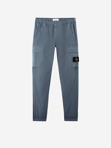 STONE ISLAND Pantaloni cargo parachute blu avio blu