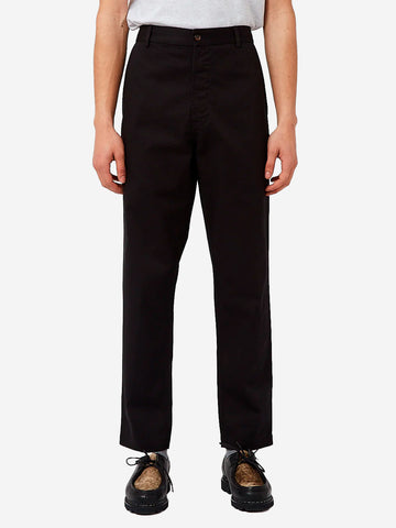 UNIVERSAL WORKS Pantaloni neri Military Chino Nero