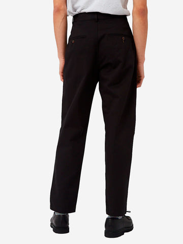 UNIVERSAL WORKS Pantaloni neri Military Chino Nero